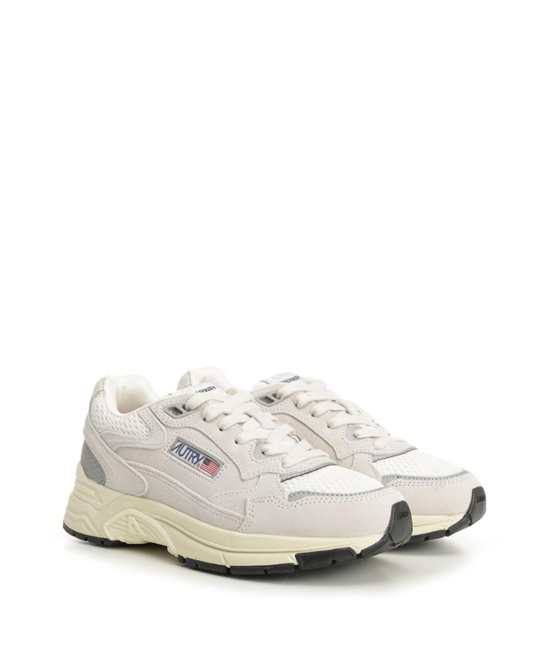 AUTRY Бежевые замшевые кроссовки, фото 2