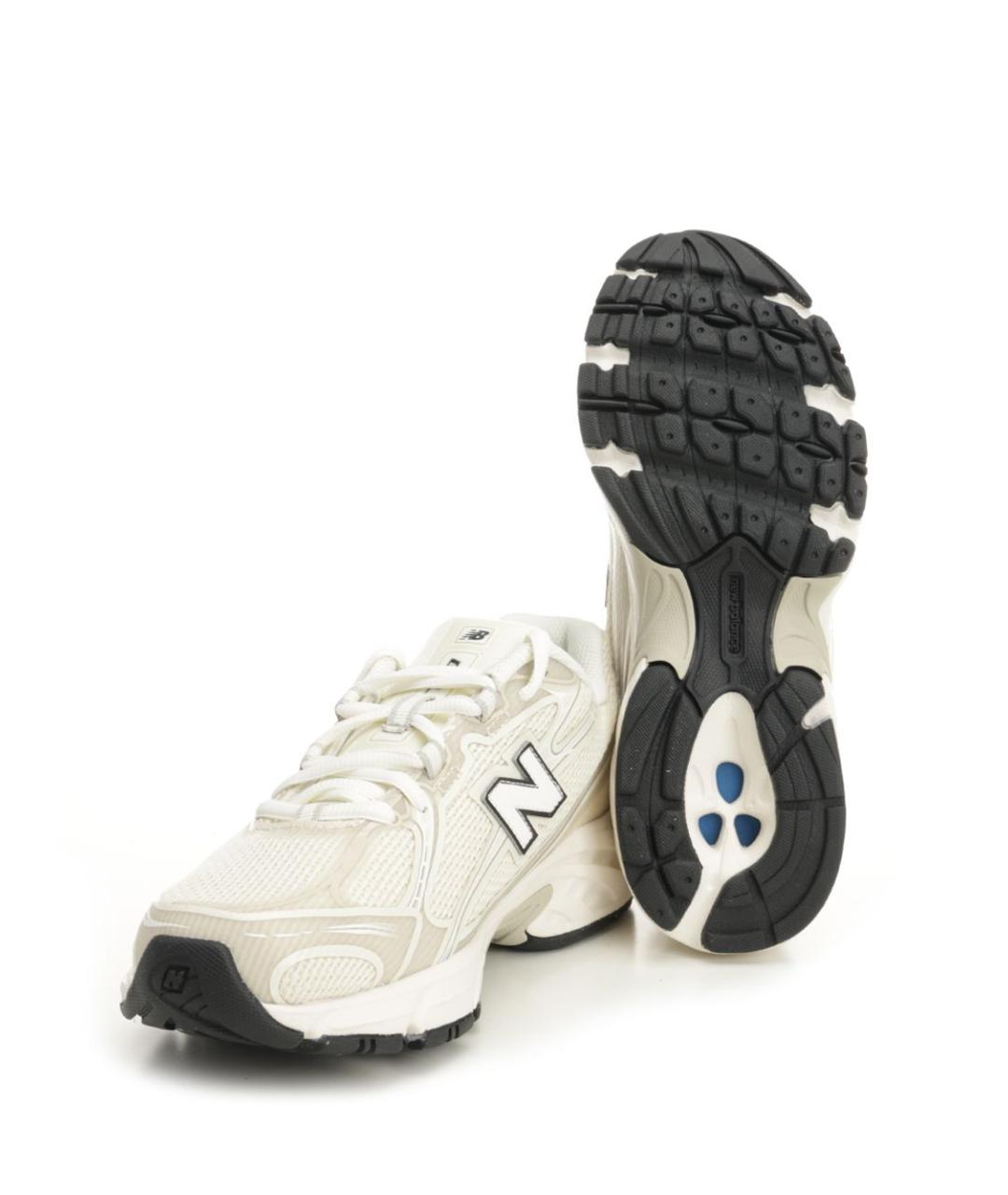 NEW BALANCE Бежевые низкие кроссовки / кеды, фото 5