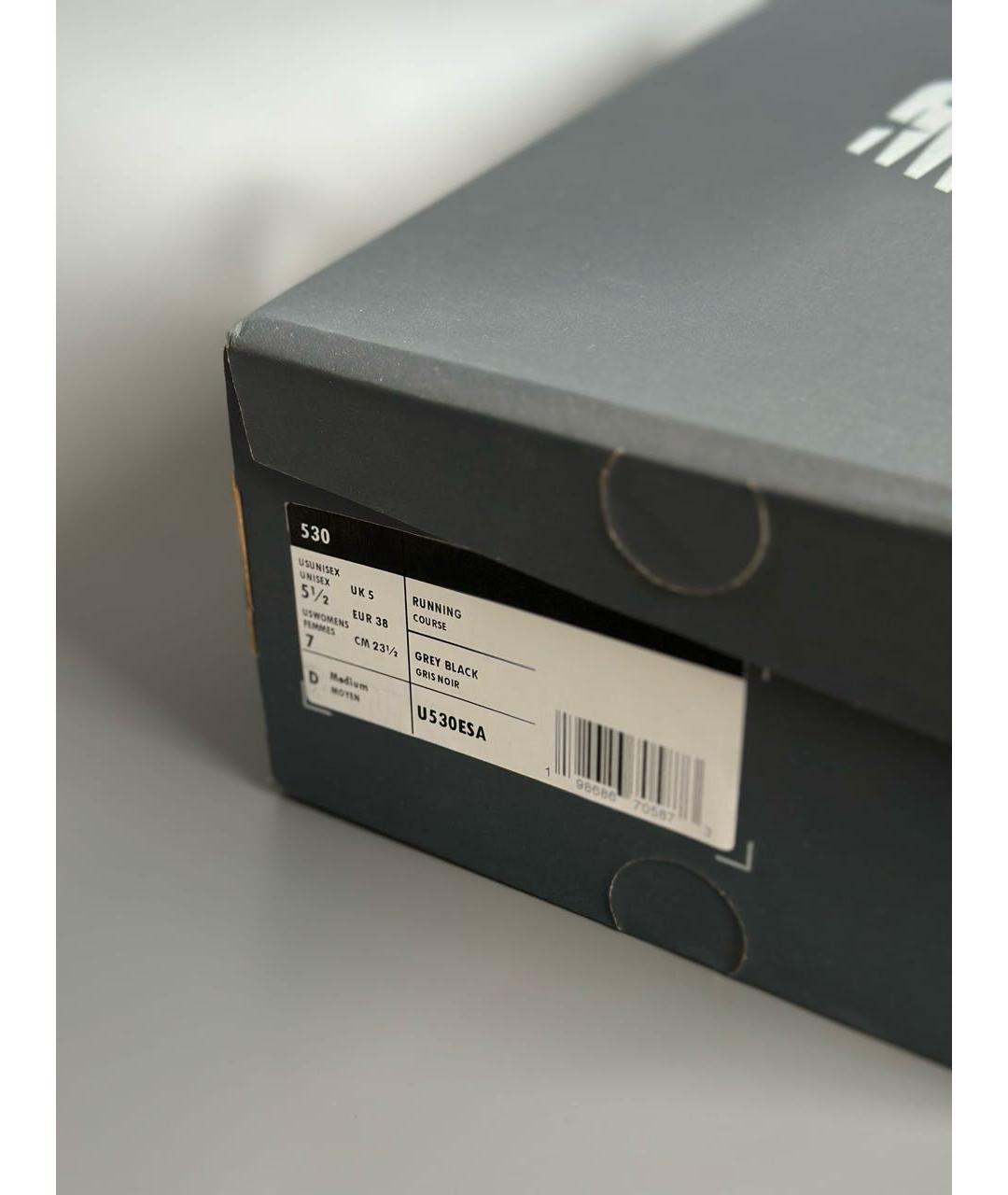 NEW BALANCE Белые текстильные кроссовки, фото 7