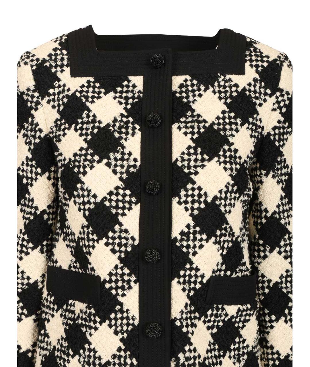 VALENTINO Мульти твидовый жакет/пиджак, фото 4