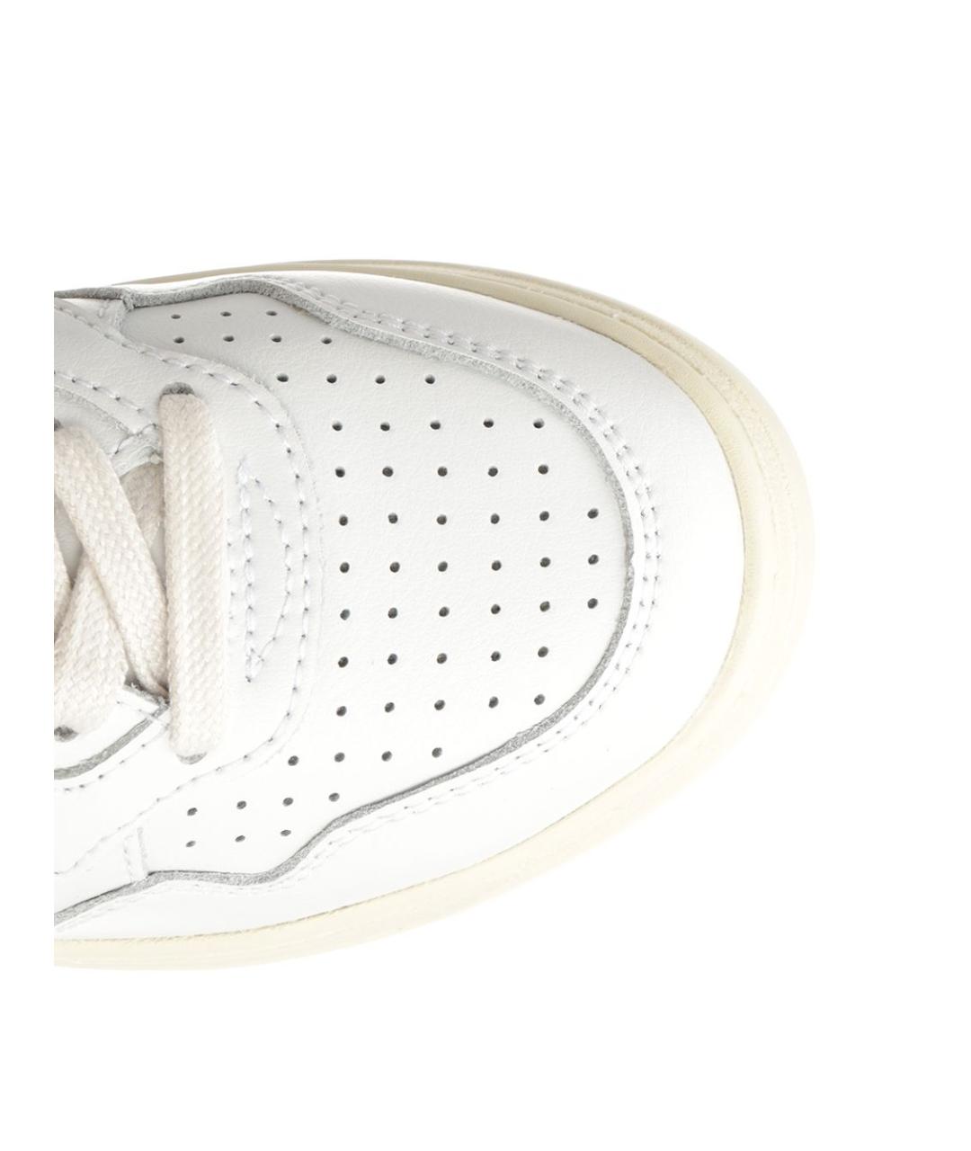 AUTRY Белые кожаные кроссовки, фото 4