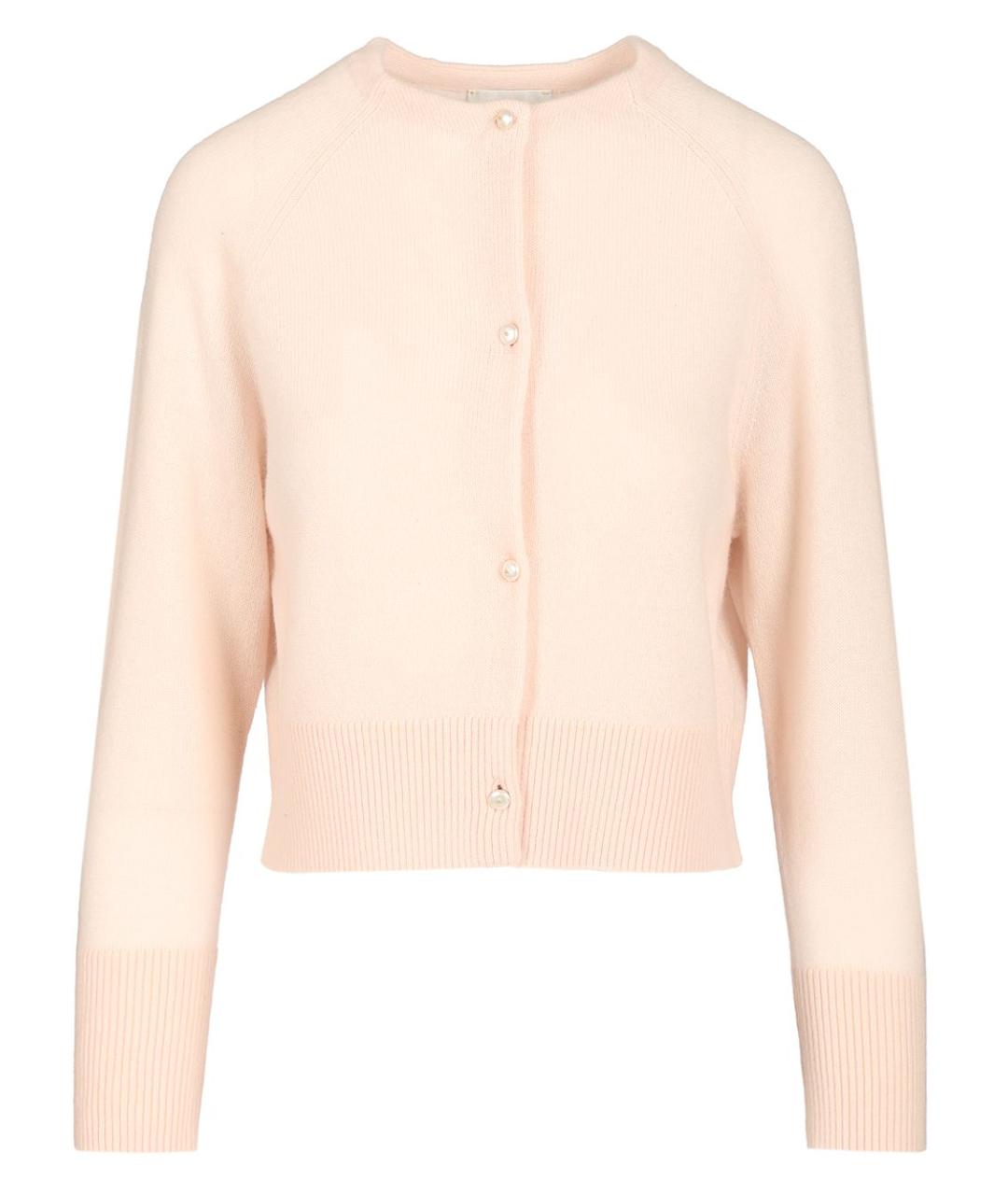 FORTE FORTE Розовый шерстяной кардиган, фото 1