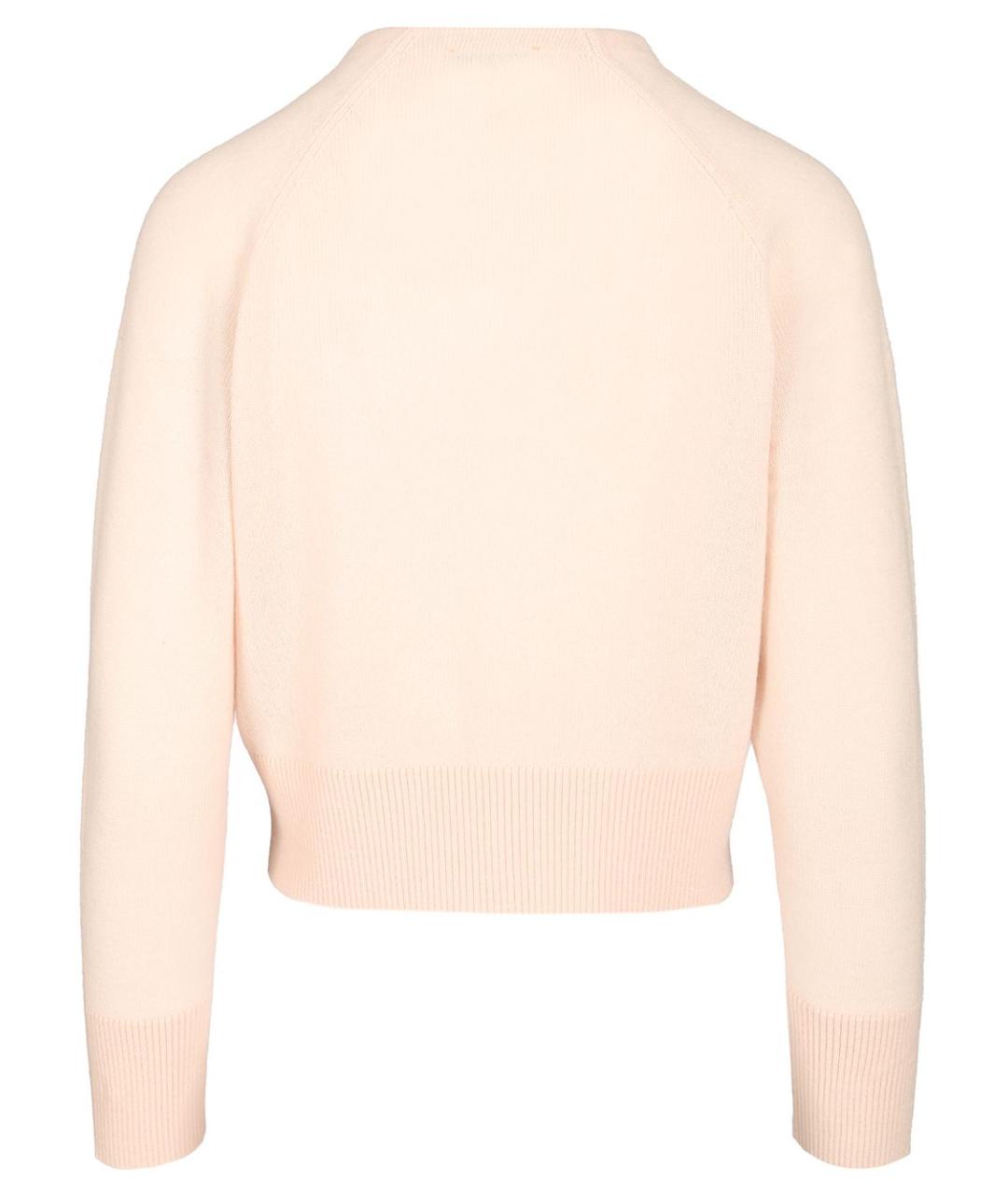 FORTE FORTE Розовый шерстяной кардиган, фото 2