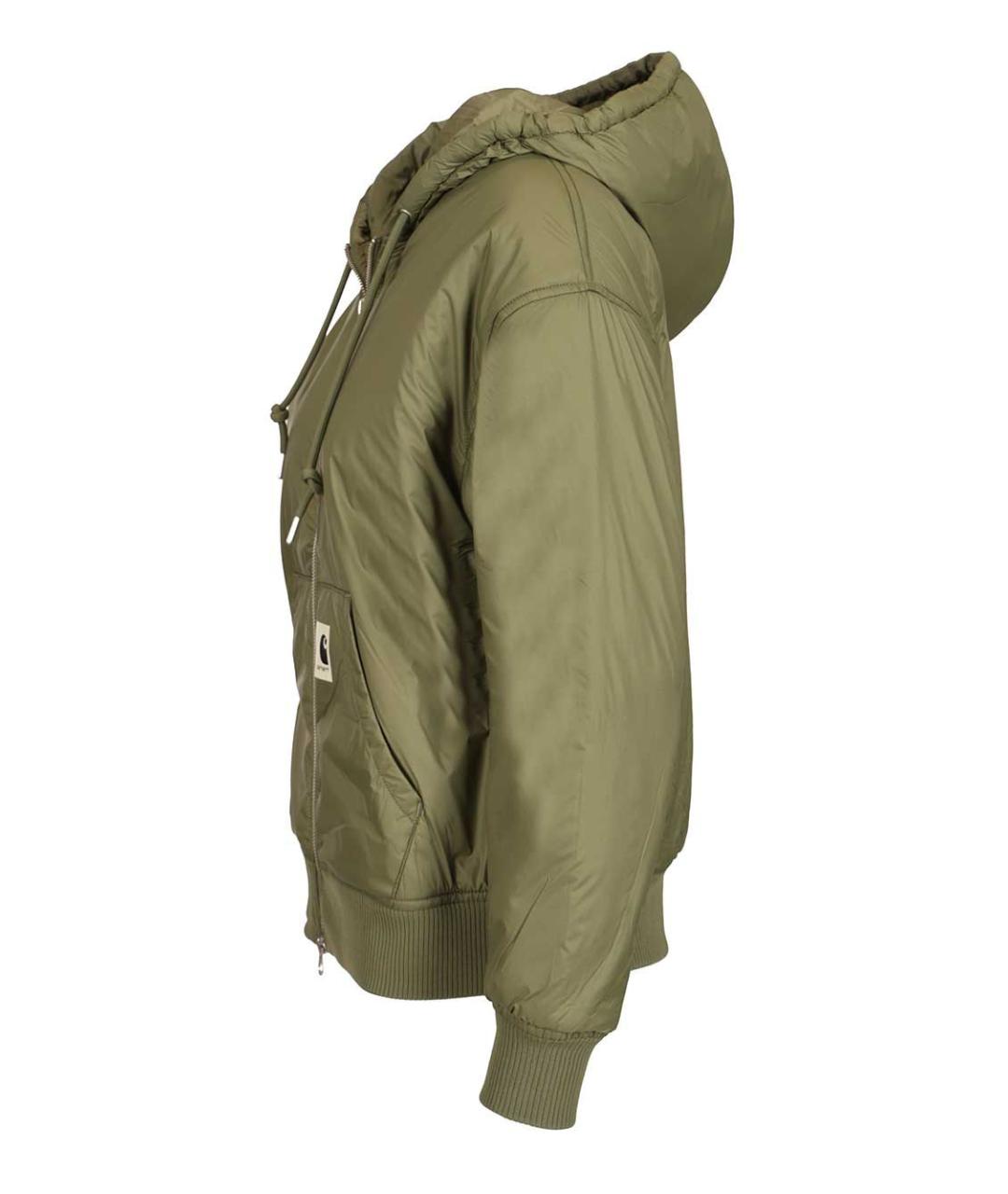 CARHARTT WIP Зеленая полиамидовая куртка, фото 3