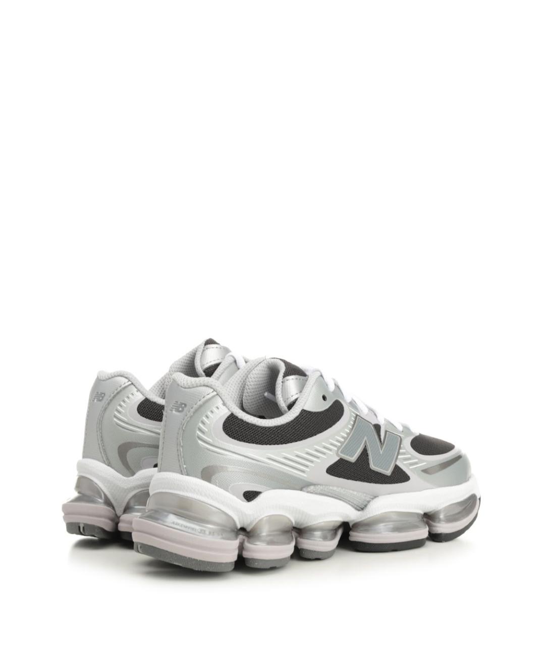 NEW BALANCE Серые низкие кроссовки / кеды, фото 3
