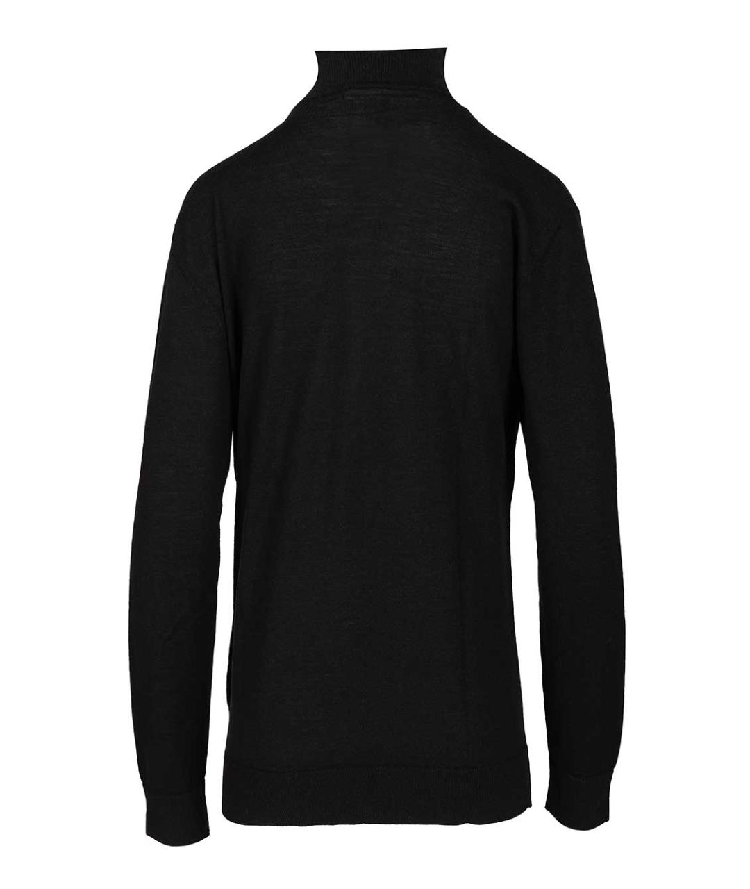 COURREGES Черная шерстяная водолазка, фото 2