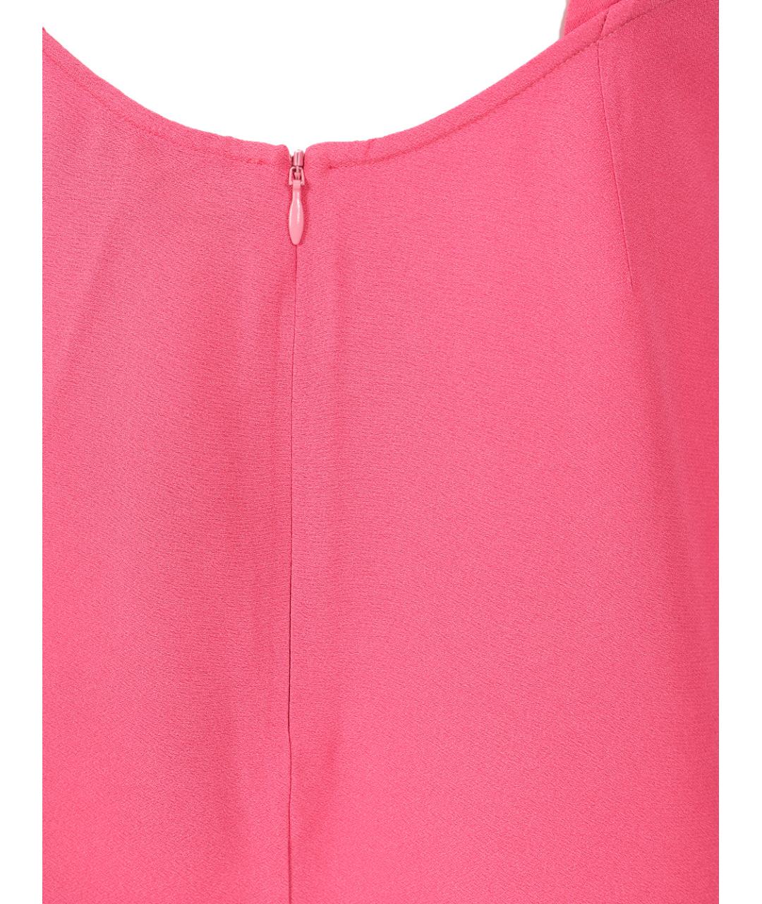 TALLER MARMO Розовое креповое платье, фото 5