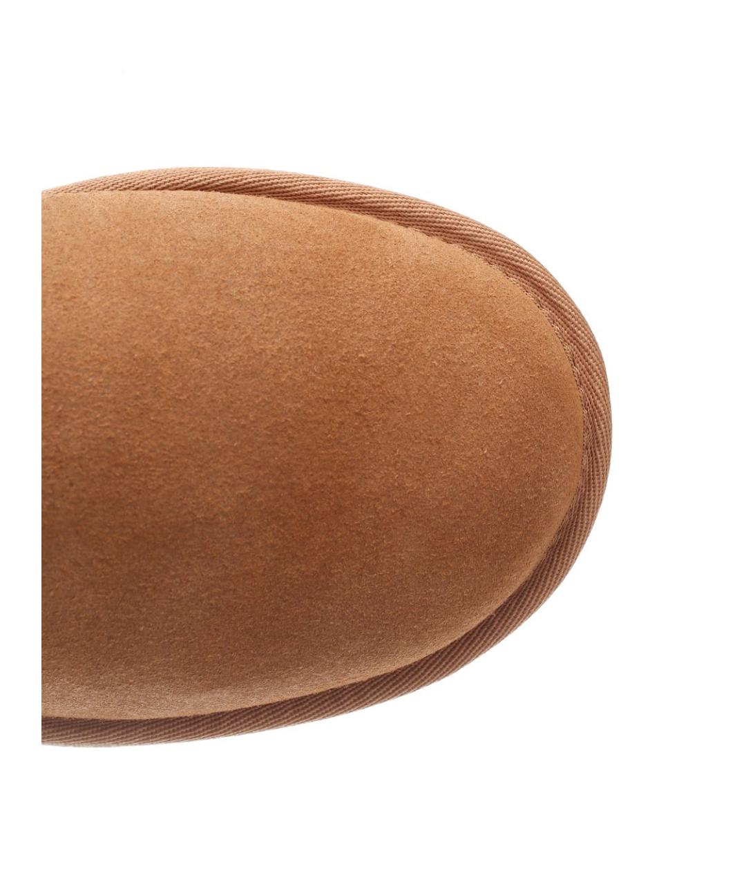 UGG AUSTRALIA Коричневые кожаные ботинки, фото 4