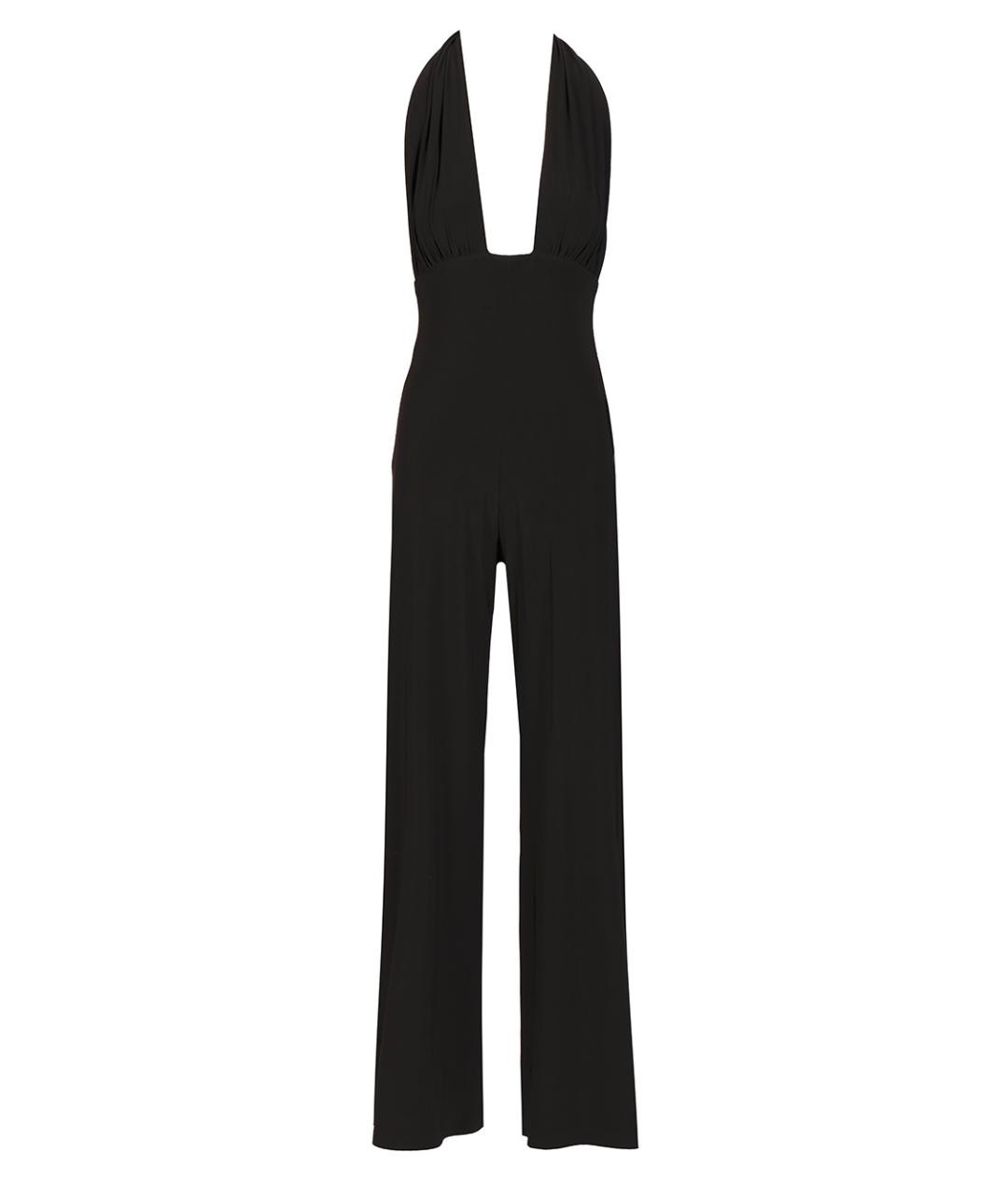 NORMA KAMALI Черный полиэстеровый комбинезон, фото 1