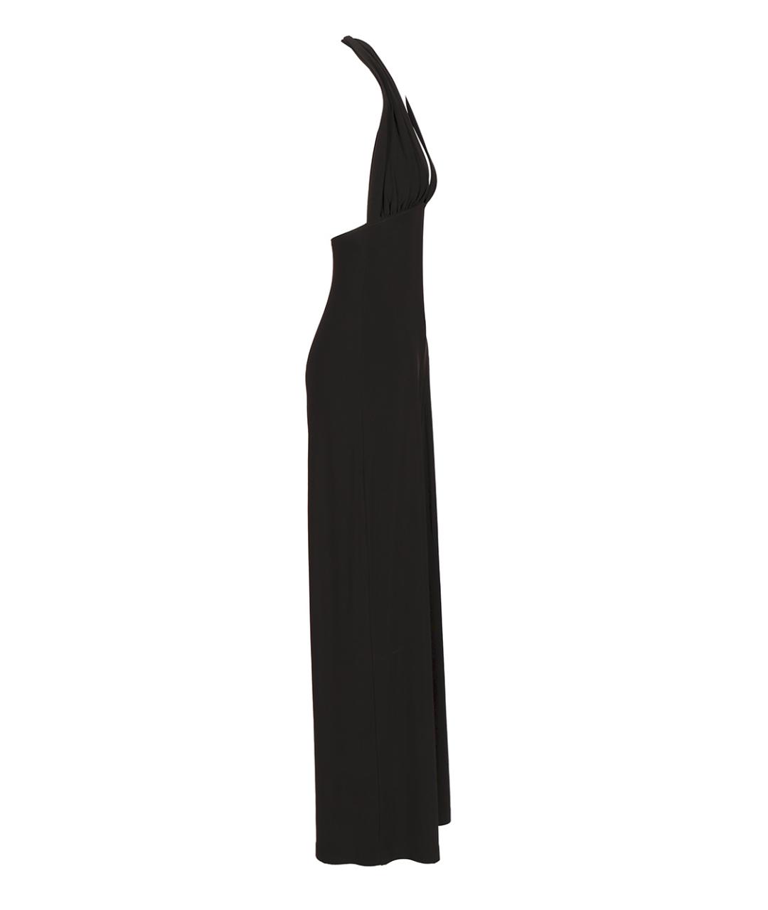 NORMA KAMALI Черный полиэстеровый комбинезон, фото 3