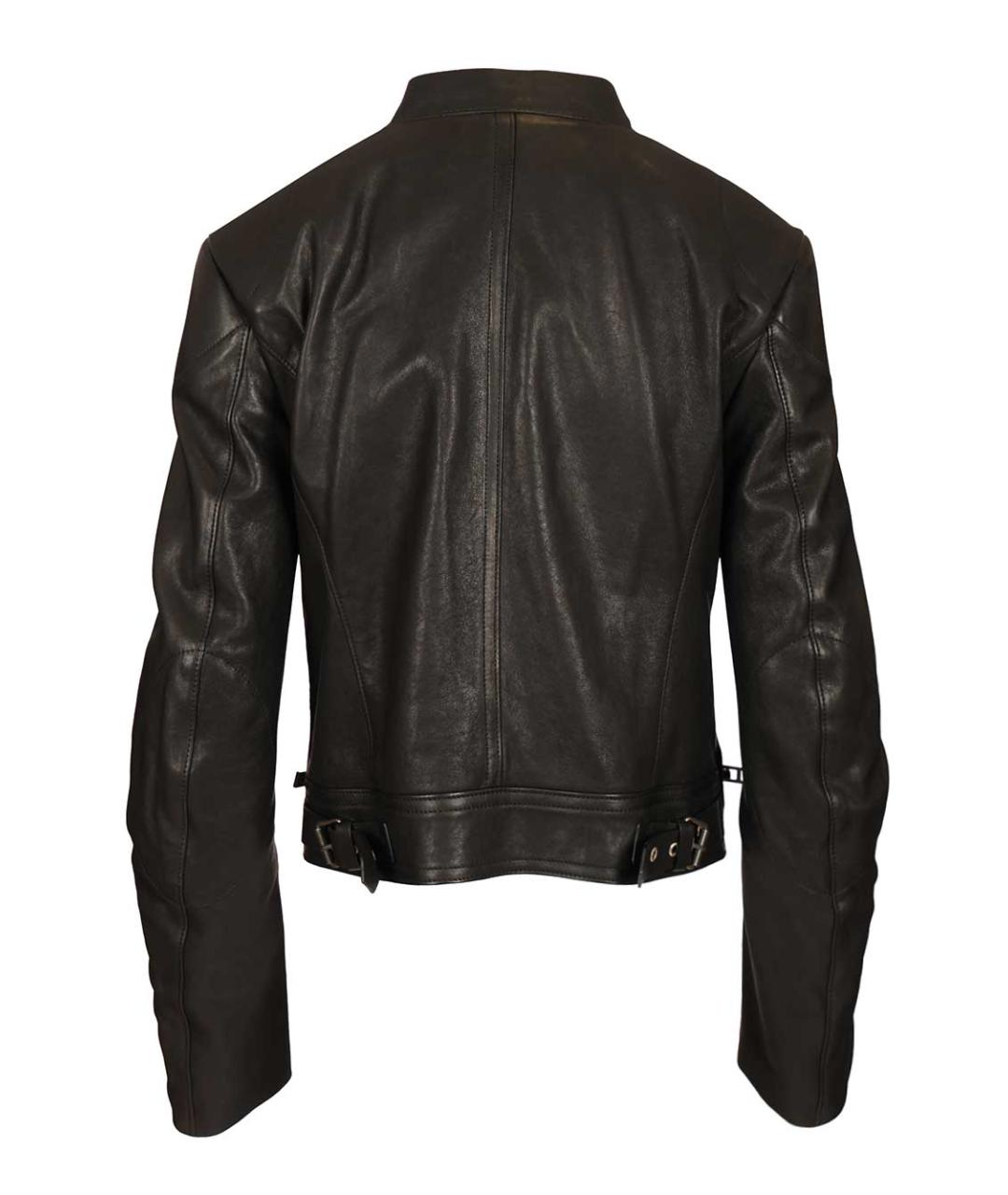 TOM FORD Черная кожаная куртка, фото 2
