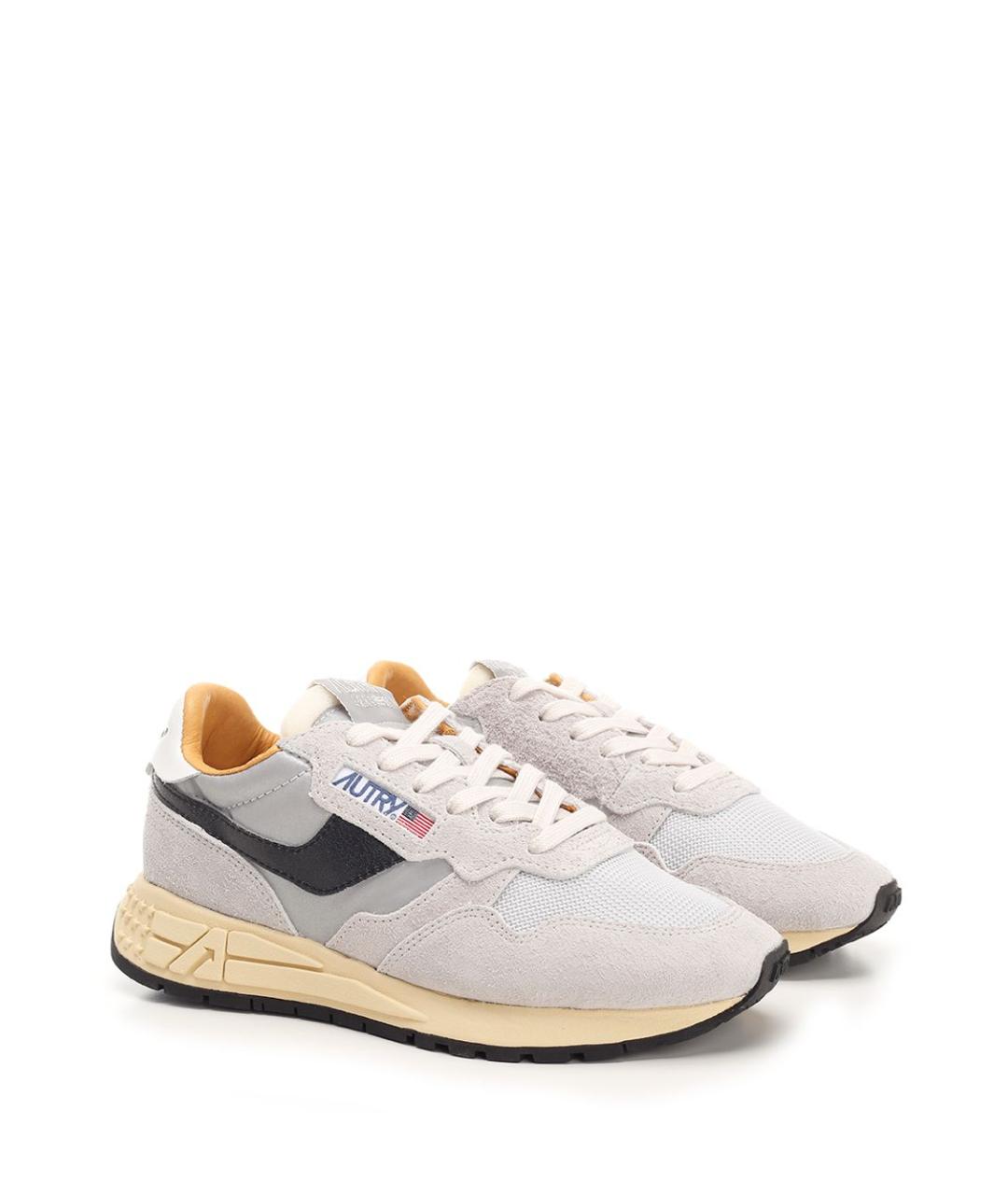 AUTRY Серые замшевые кроссовки, фото 2