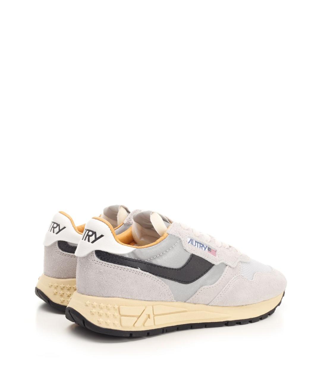 AUTRY Серые замшевые кроссовки, фото 3
