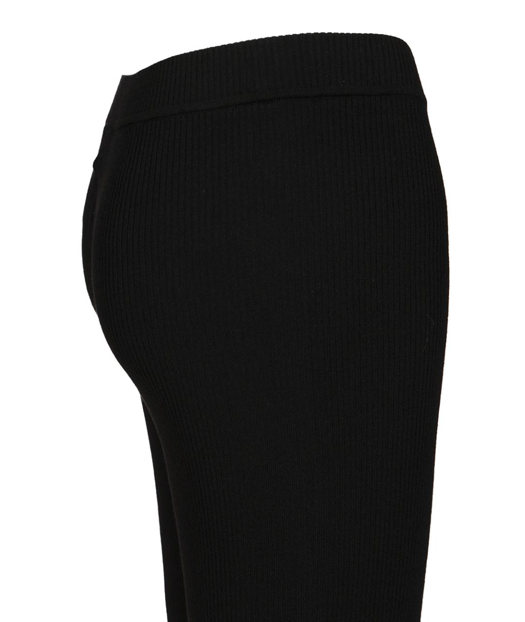 P.A.R.O.S.H. Черные шерстяные леггинсы и велосипедки, фото 3