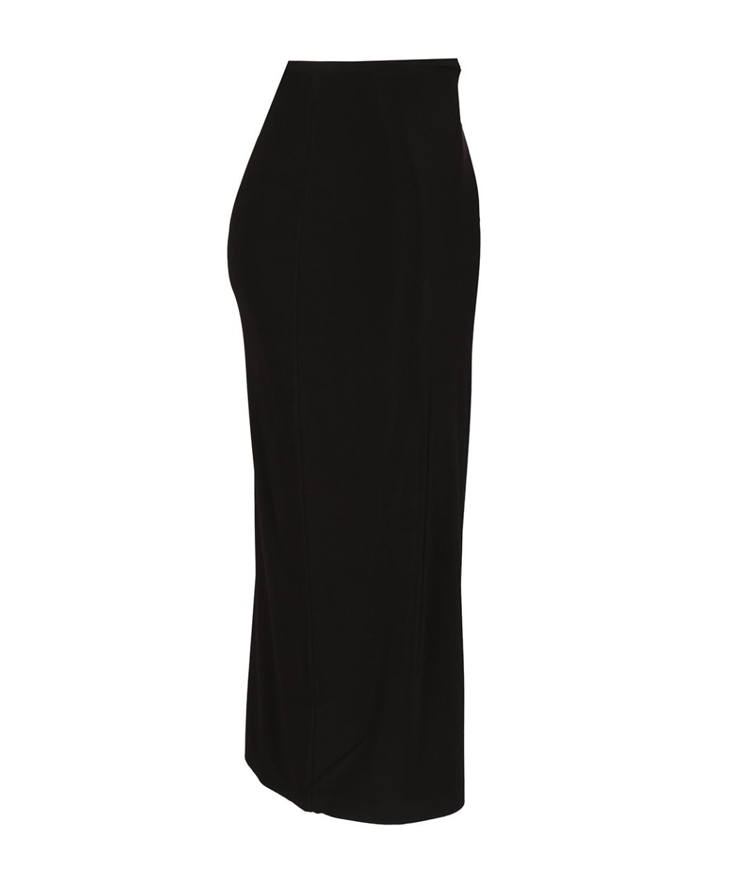 NORMA KAMALI Черная юбка миди, фото 3