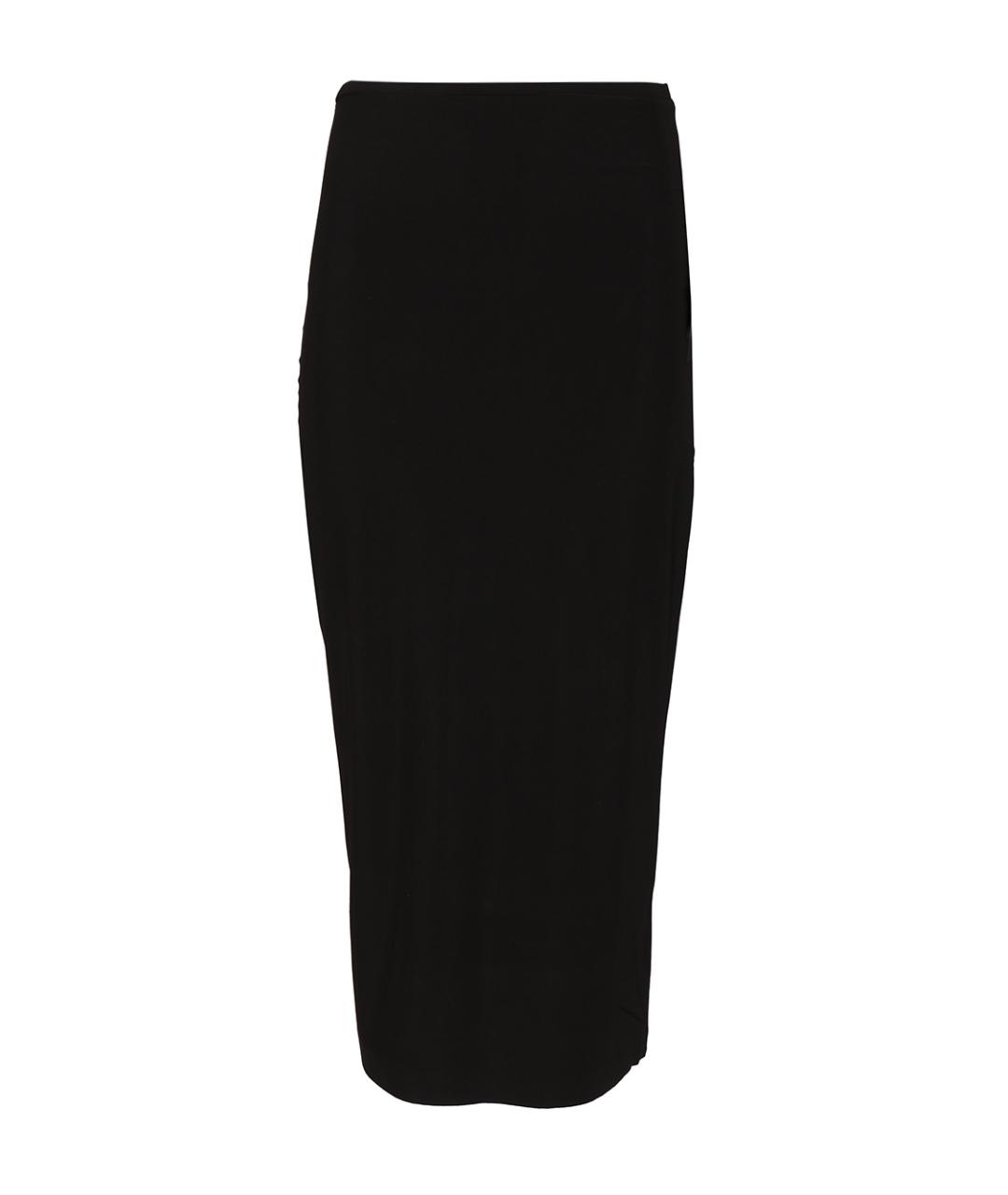 NORMA KAMALI Черная юбка миди, фото 1