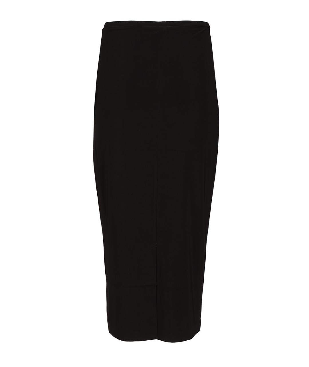 NORMA KAMALI Черная юбка миди, фото 2