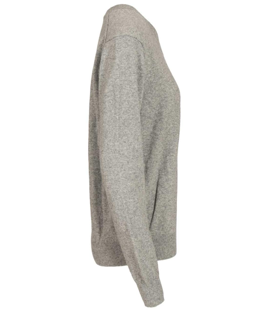 COMME DES GARÇONS PLAY Серый шерстяной джемпер / свитер, фото 3