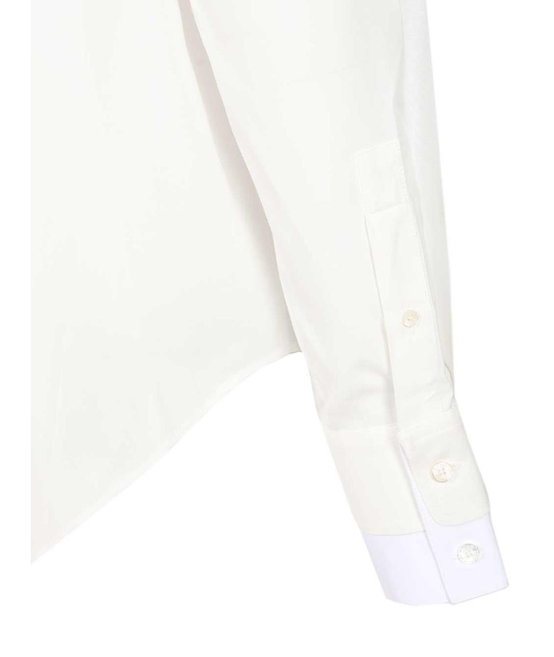 ACNE STUDIOS Белая хлопковая рубашка, фото 6