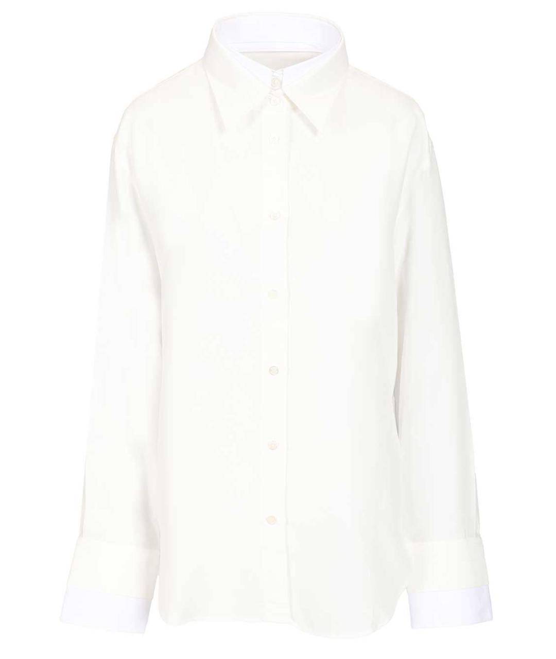 ACNE STUDIOS Белая хлопковая рубашка, фото 1