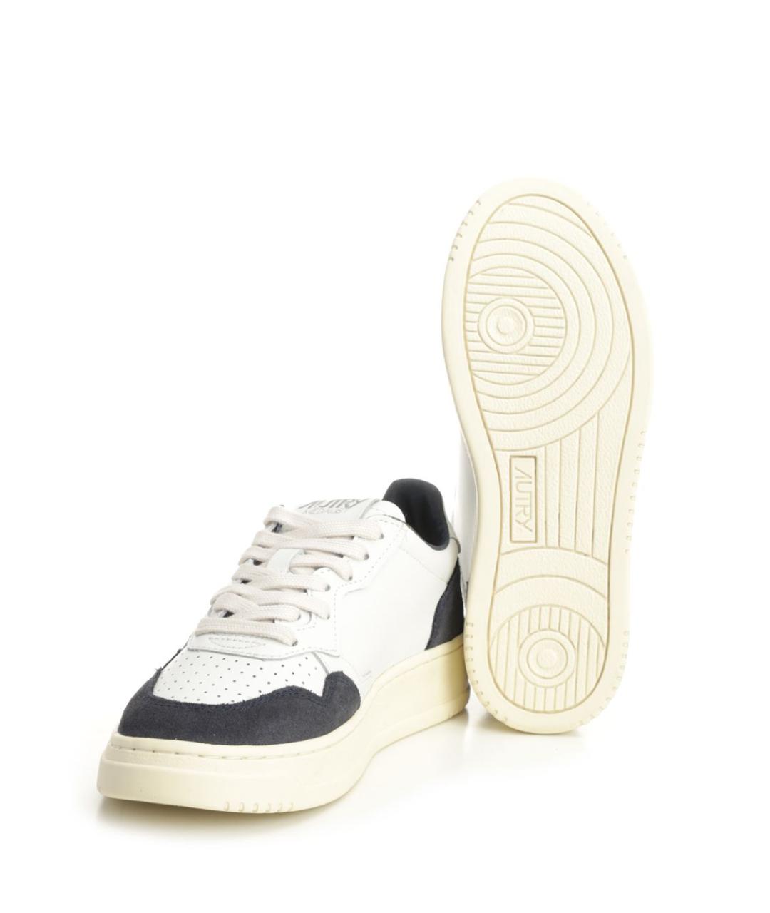 AUTRY Белые кожаные кроссовки, фото 5