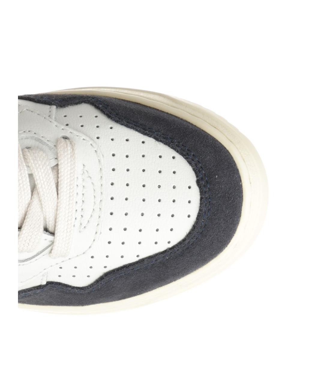 AUTRY Белые кожаные кроссовки, фото 4