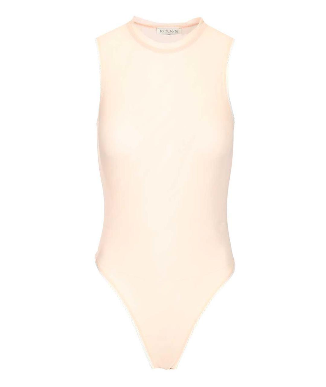 FORTE FORTE Розовое боди, фото 1