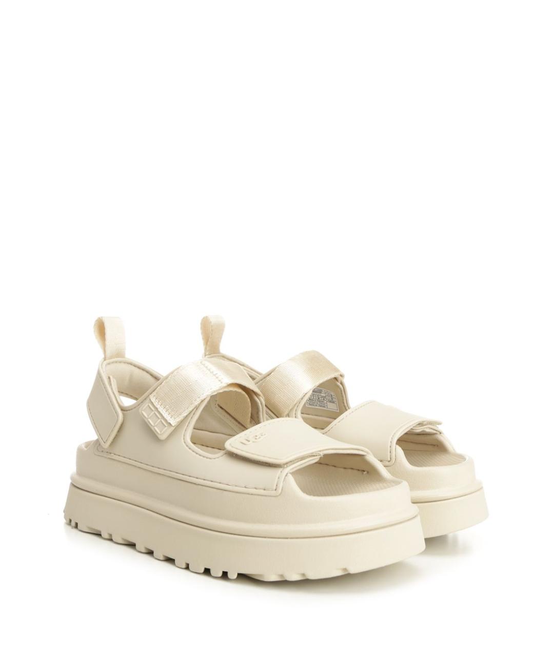 UGG AUSTRALIA Белые сандалии, фото 2