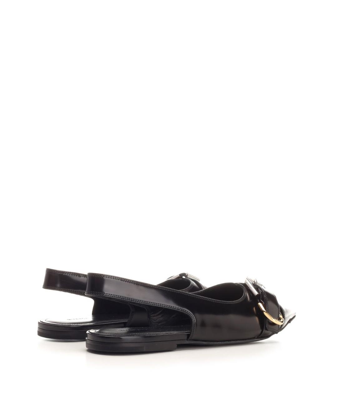 GIVENCHY Черные кожаные балетки, фото 3
