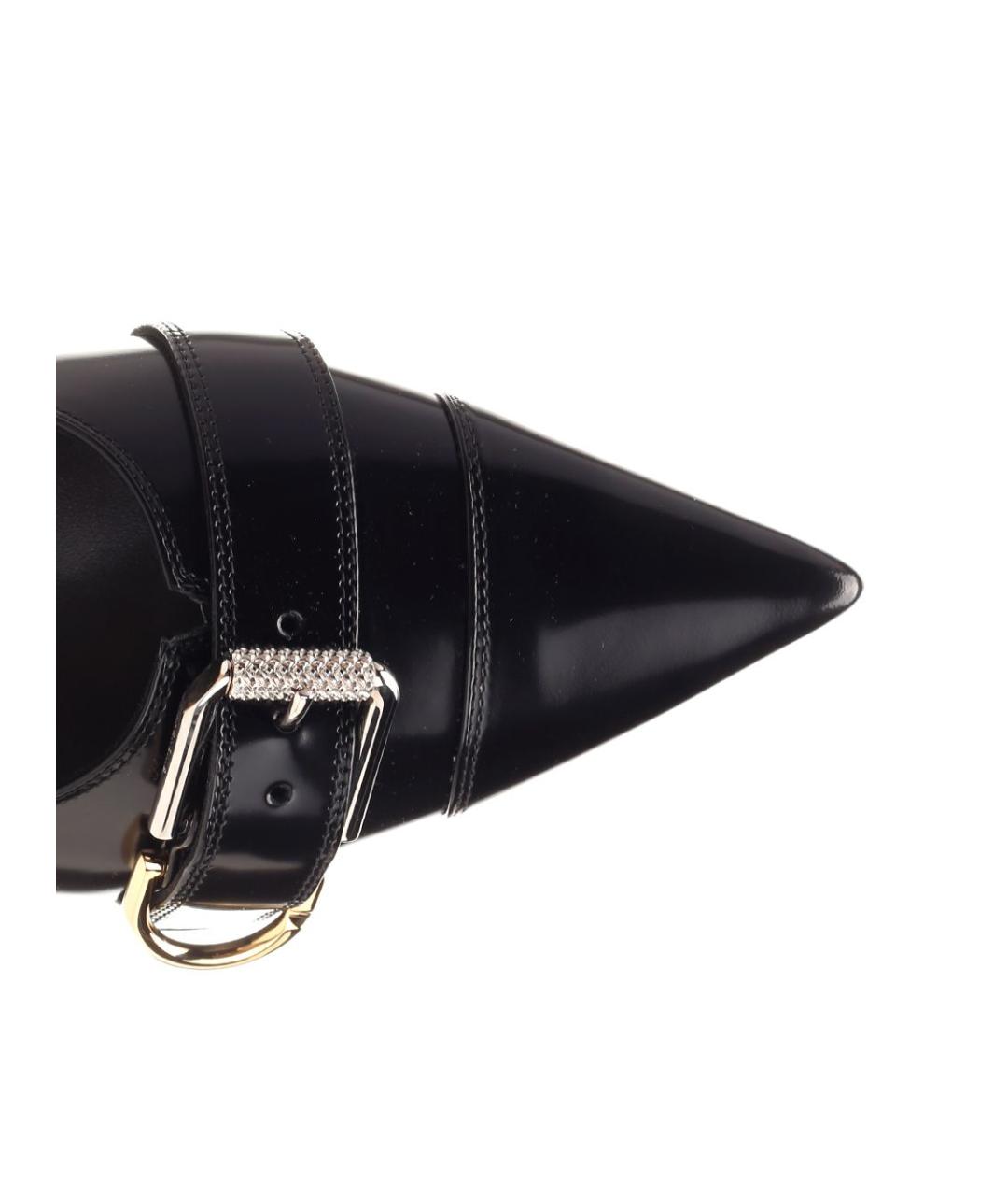 GIVENCHY Черные кожаные балетки, фото 4