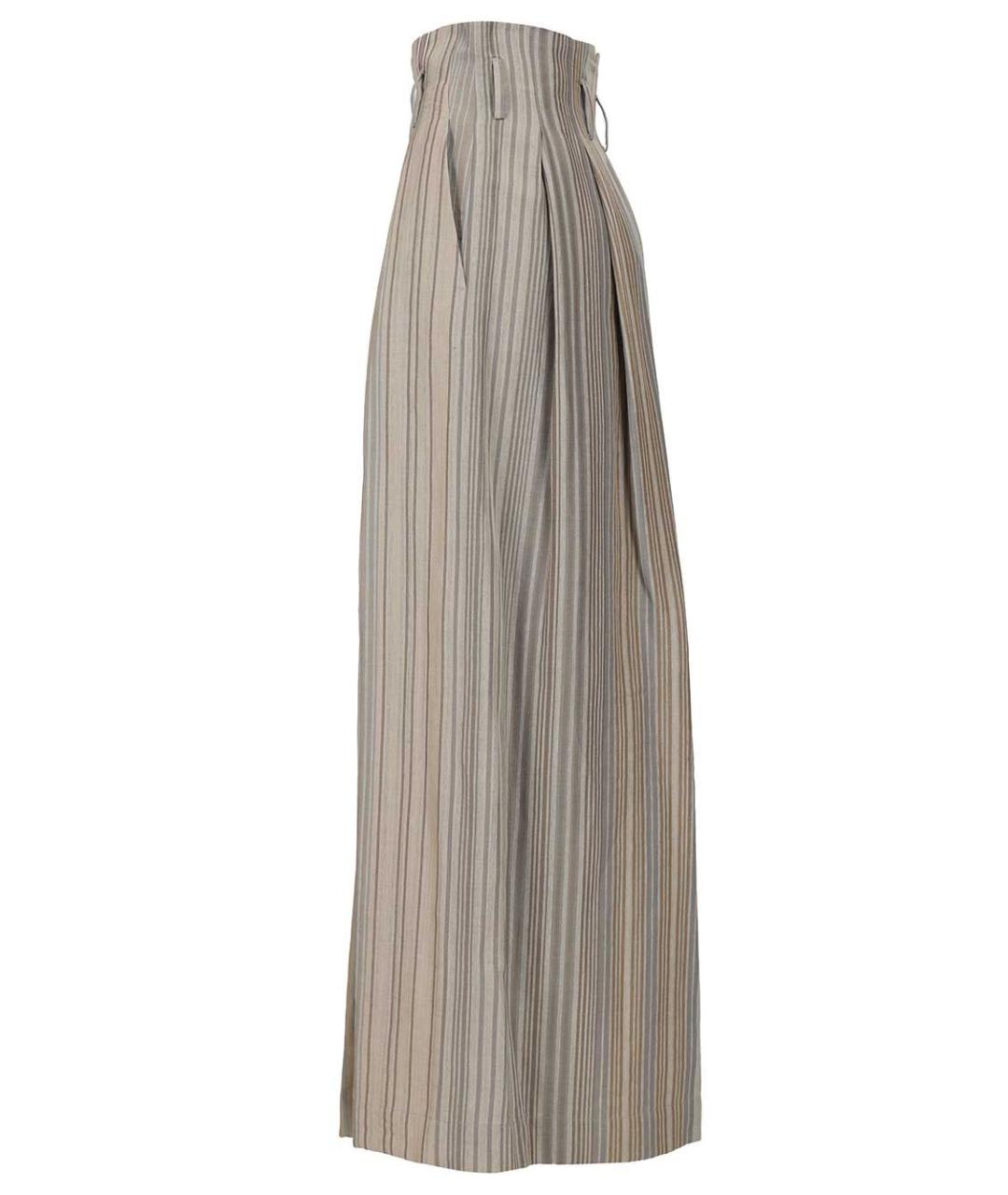 VIVIENNE WESTWOOD Мульти шерстяные брюки широкие, фото 3