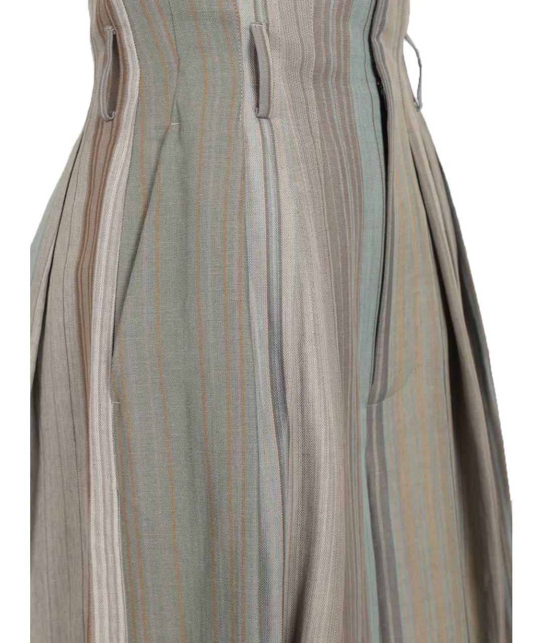 VIVIENNE WESTWOOD Мульти шерстяные брюки широкие, фото 5