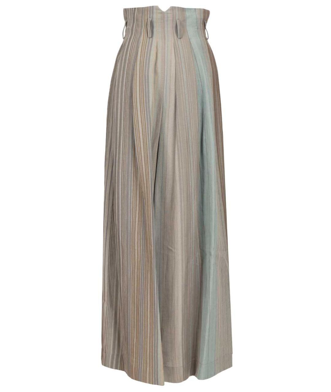 VIVIENNE WESTWOOD Мульти шерстяные брюки широкие, фото 2