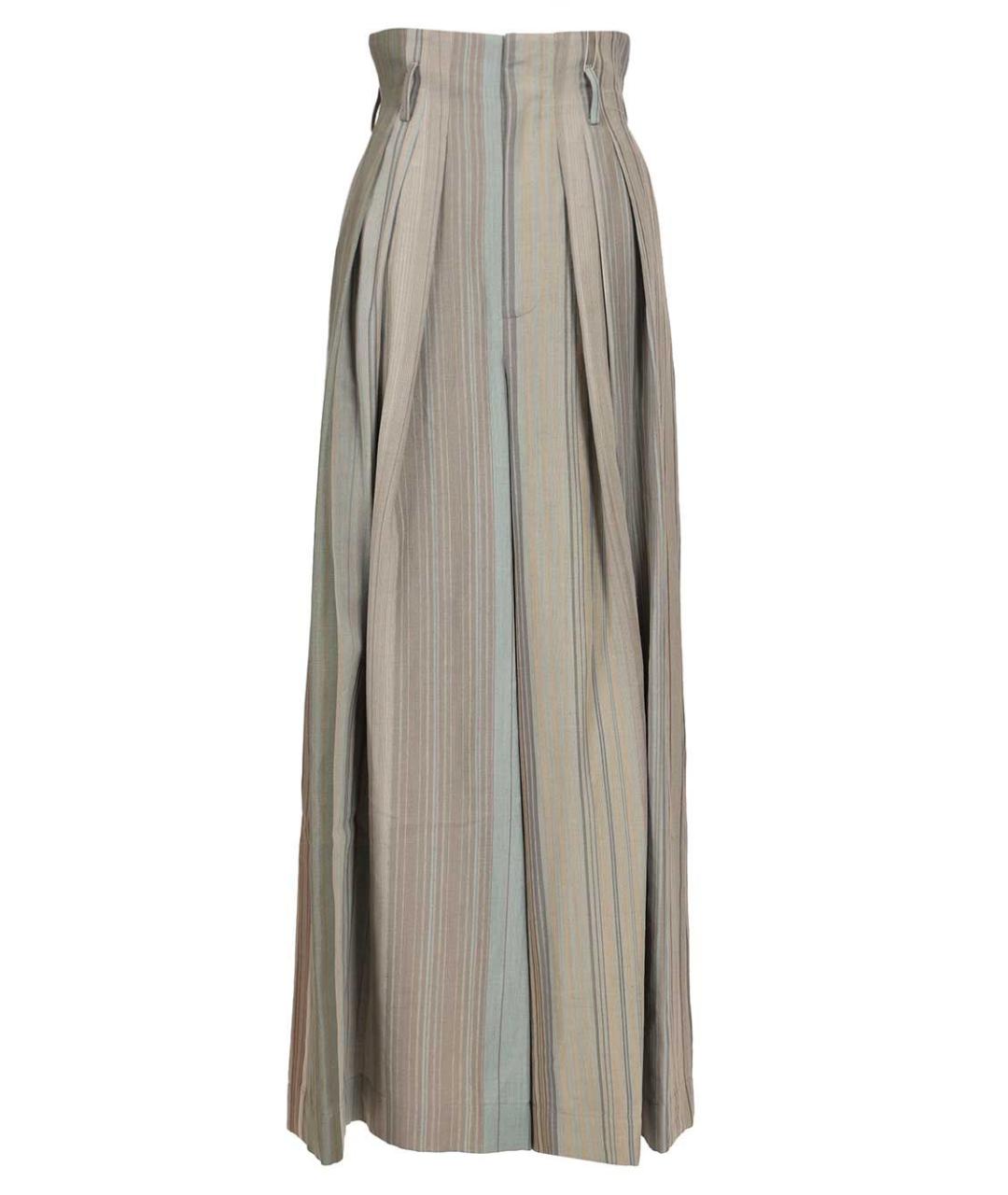 VIVIENNE WESTWOOD Мульти шерстяные брюки широкие, фото 1