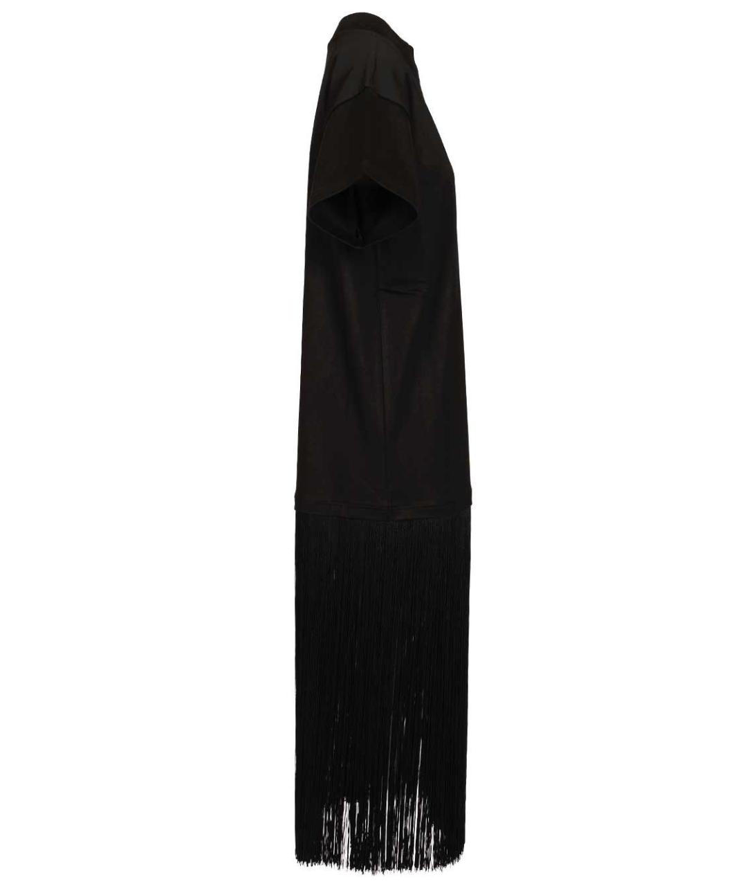 ALAIA Черная хлопковая футболка, фото 3