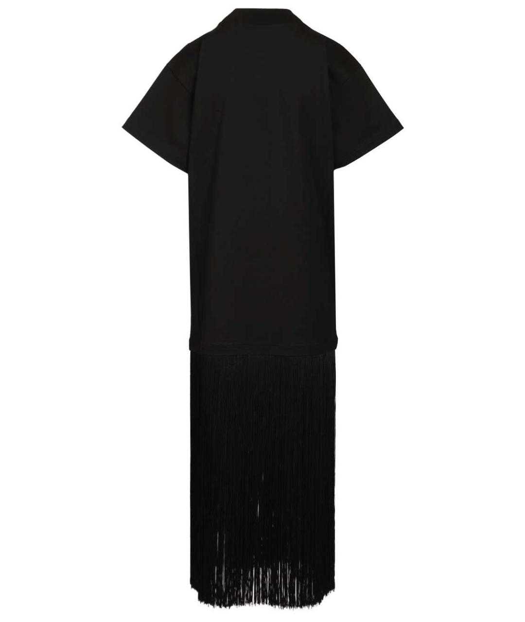 ALAIA Черная хлопковая футболка, фото 2