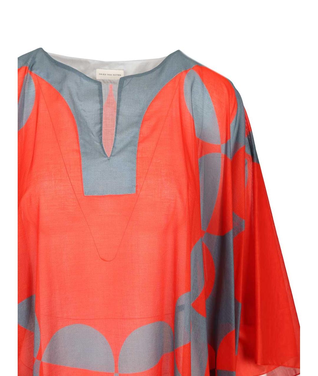 DRIES VAN NOTEN Мульти хлопковая туника, фото 4