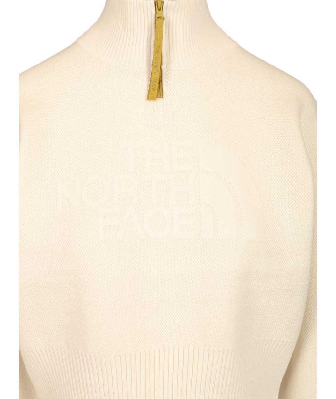 THE NORTH FACE Бежевый хлопковый джемпер / свитер, фото 3