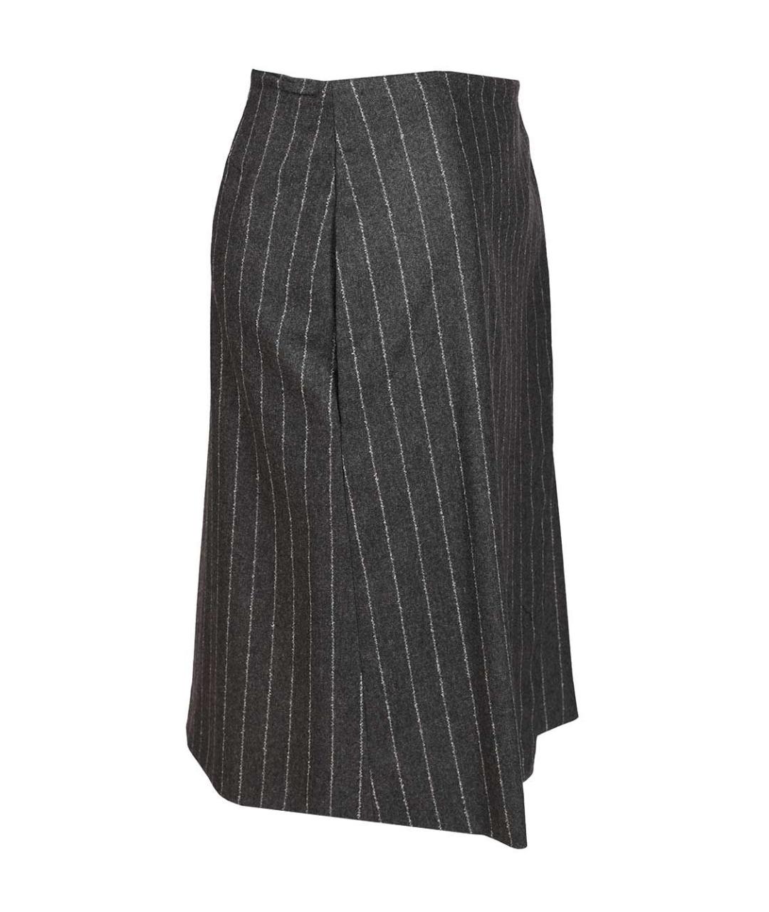 LOULOU STUDIO Серая юбка миди, фото 3