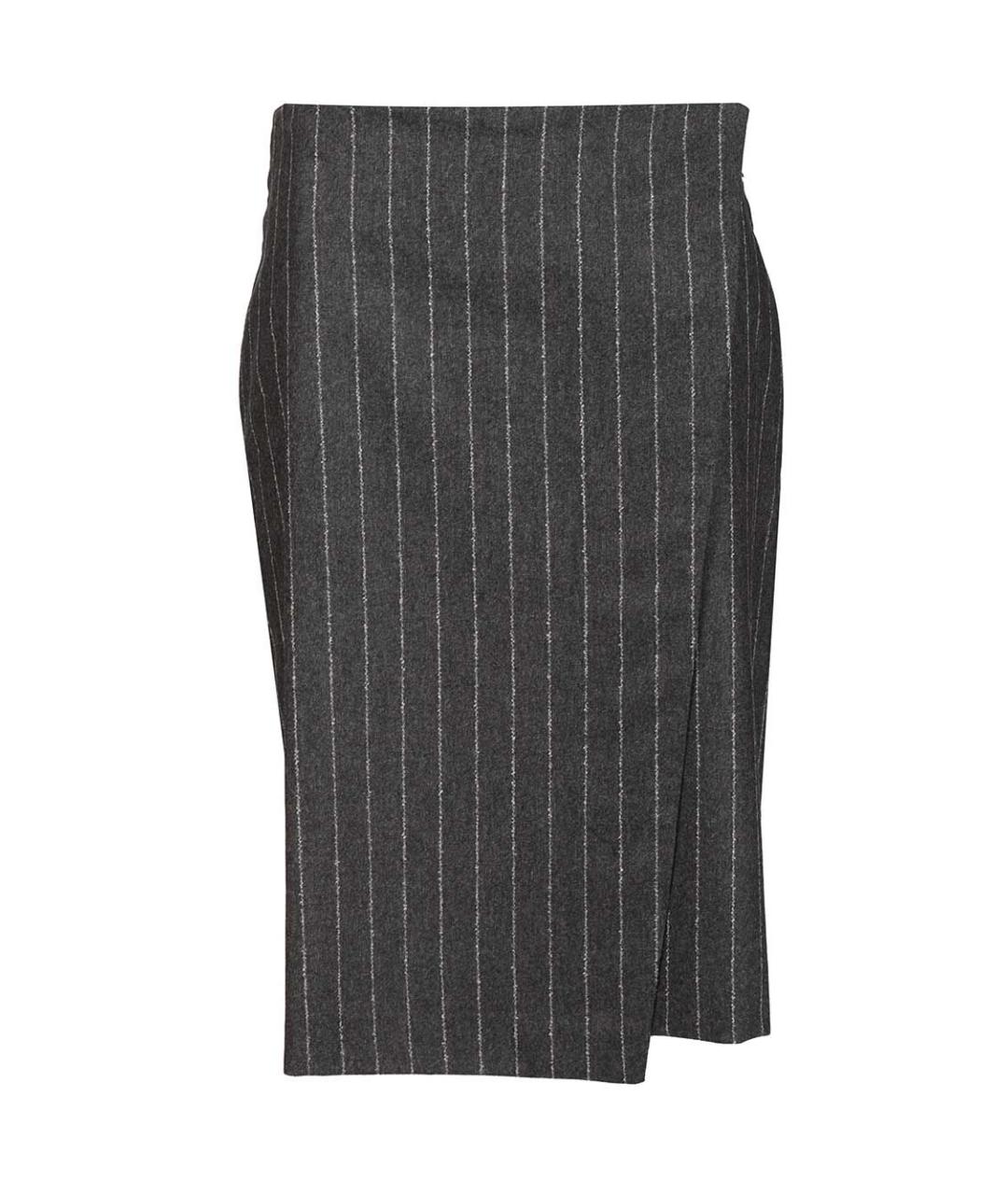 LOULOU STUDIO Серая юбка миди, фото 1