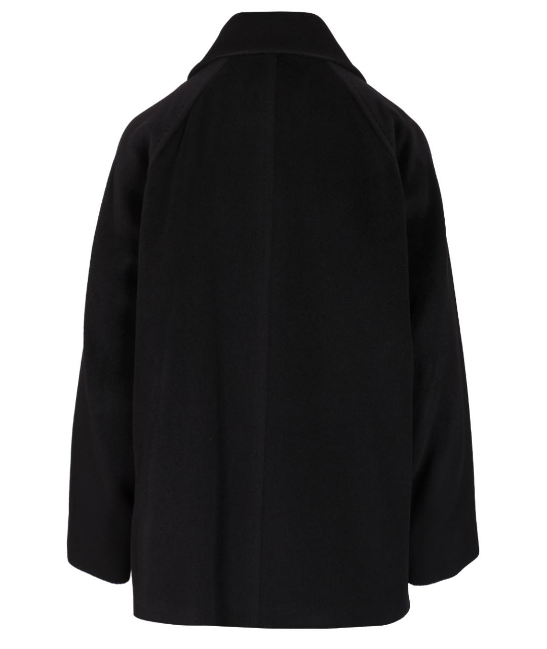 MAX MARA STUDIO Темно-синее шерстяное пальто, фото 2