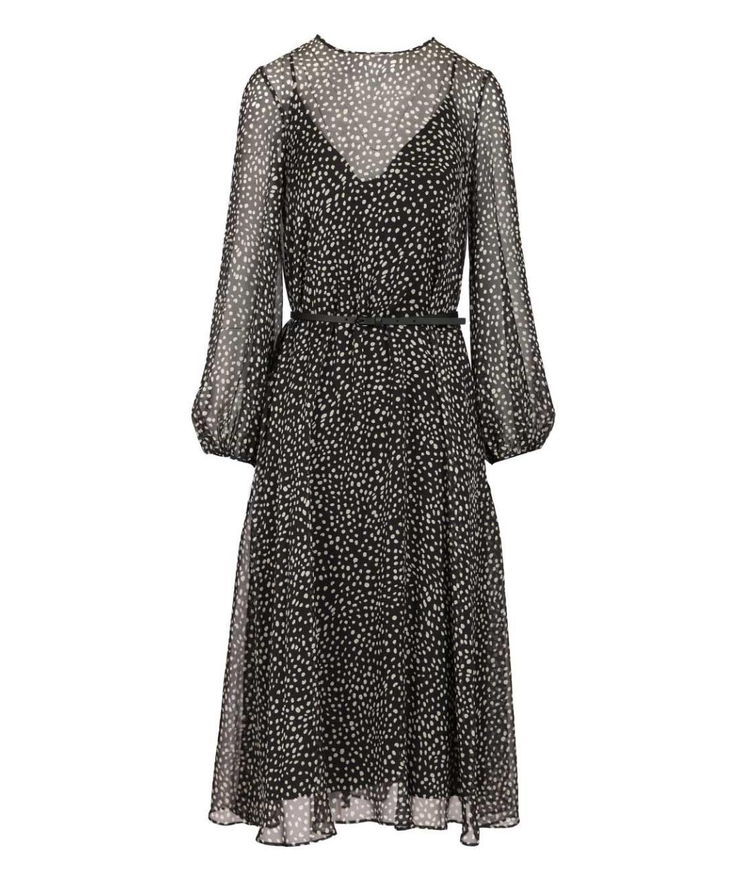 MAX MARA STUDIO Мульти шелковое повседневное платье, фото 1