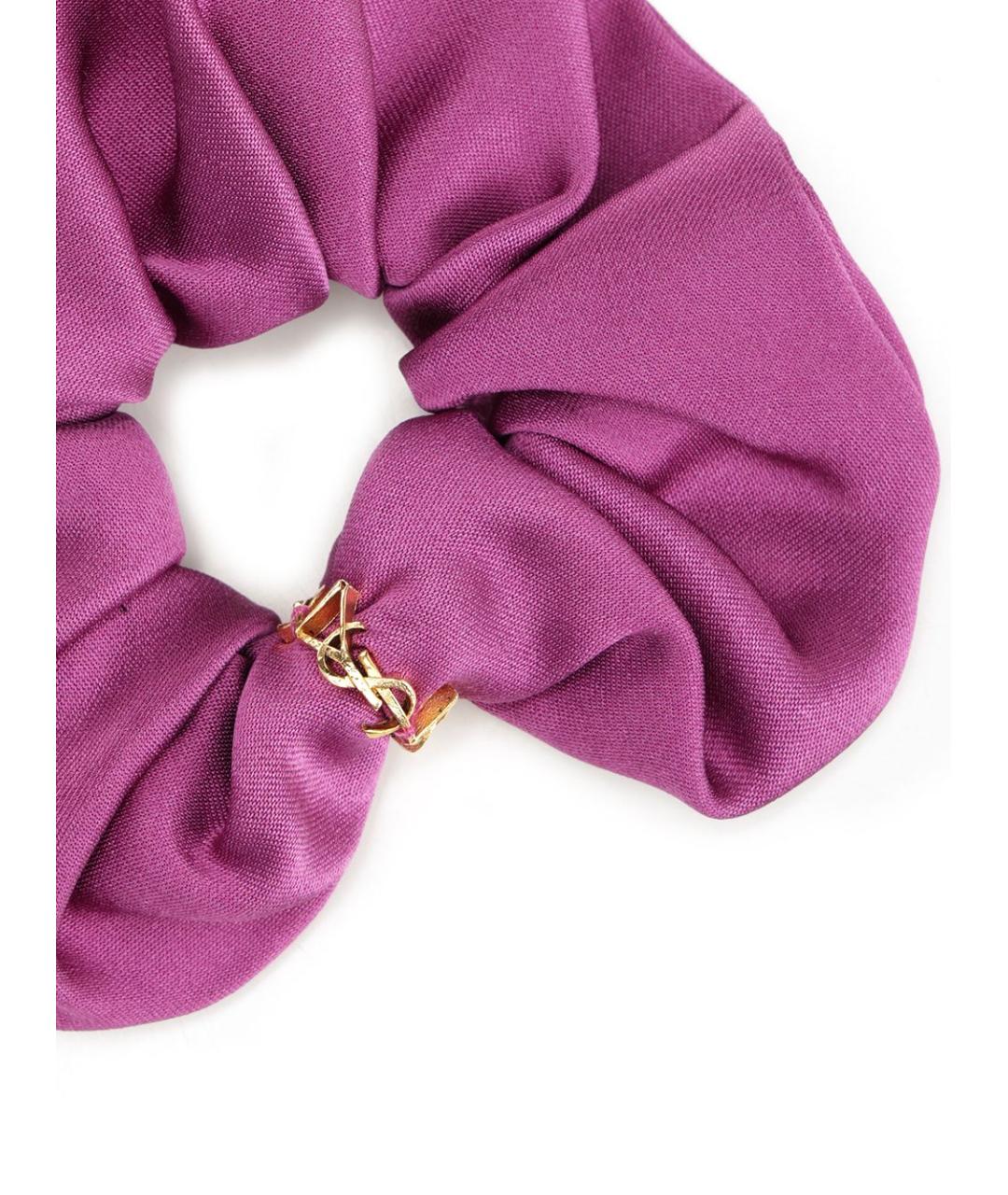 SAINT LAURENT Фуксия резинка, фото 2