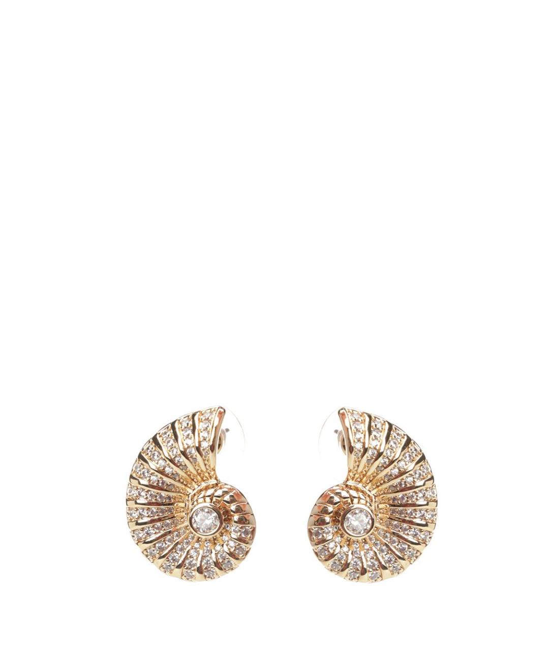 SELF-PORTRAIT Золотые металлические серьги, фото 3