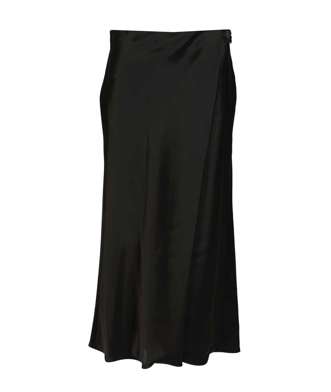 KHAITE Черная юбка миди, фото 1