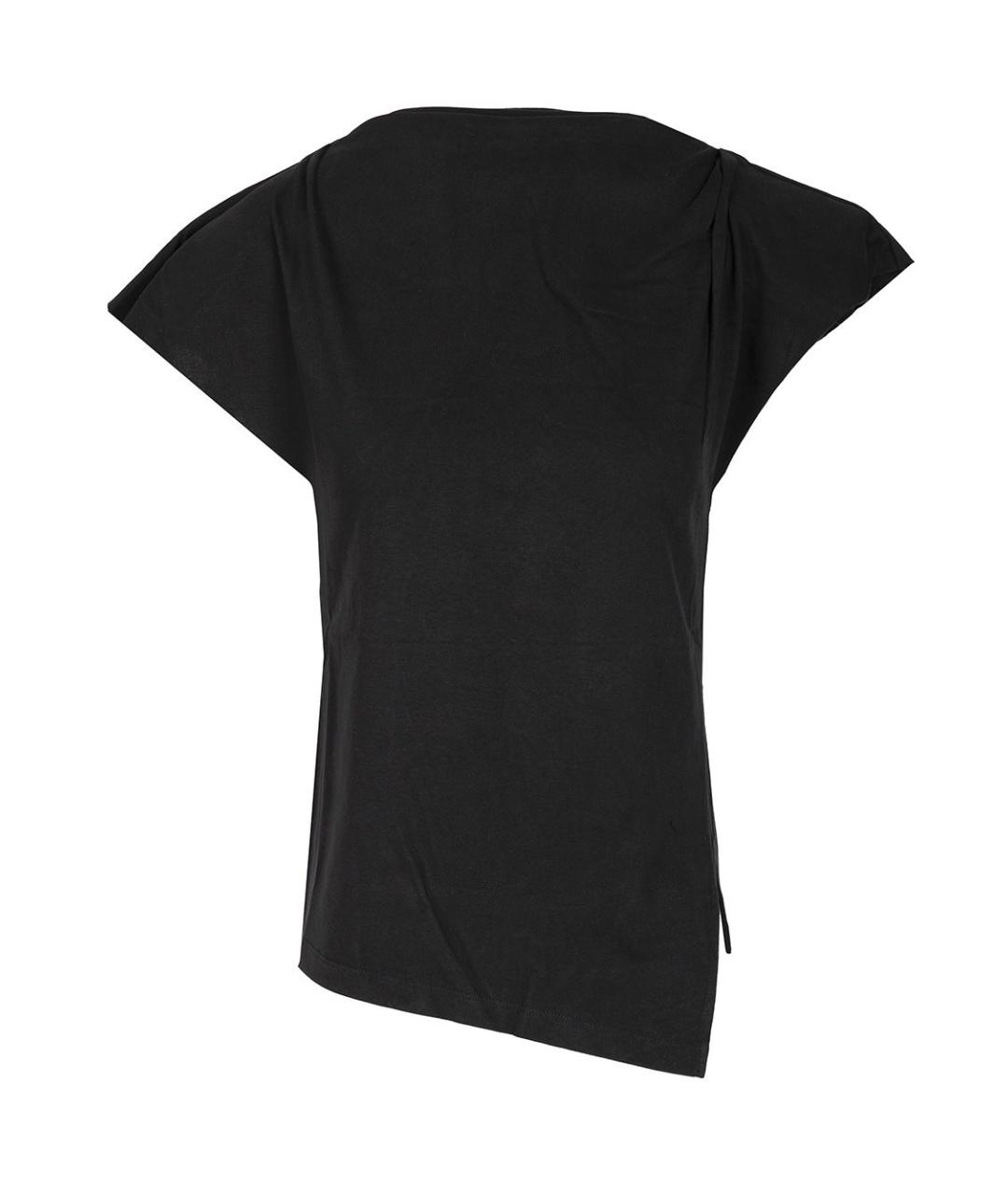 ISABEL MARANT Черная хлопковая футболка, фото 1