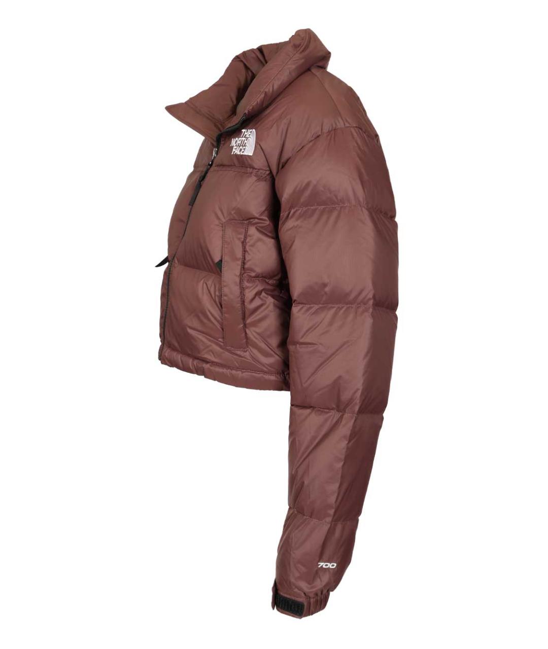 THE NORTH FACE Коричневый полиамидовый пуховик, фото 3