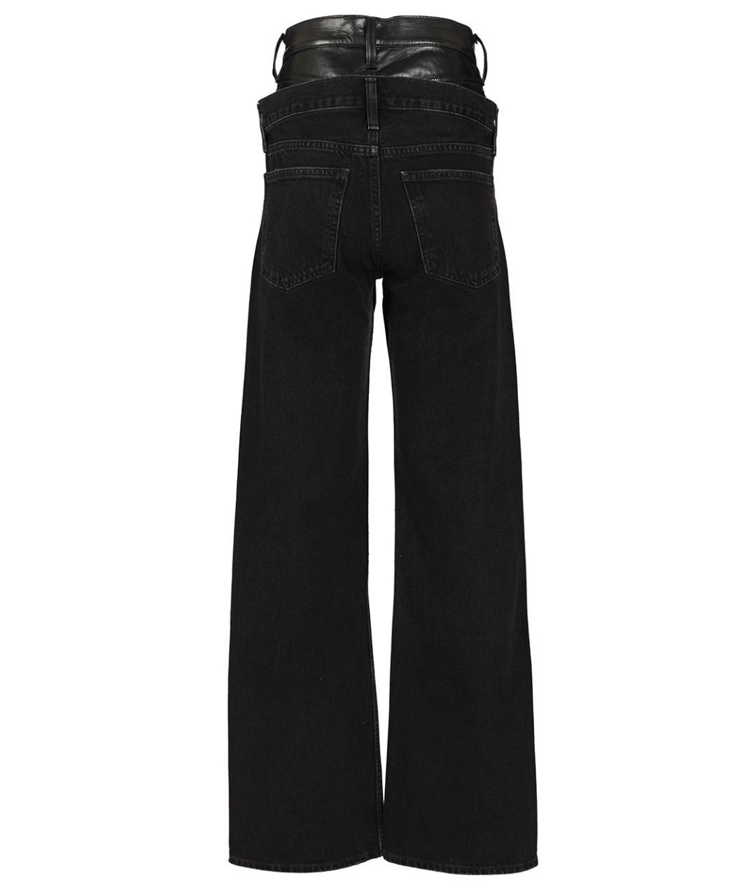 AGOLDE Черные хлопковые прямые джинсы, фото 2