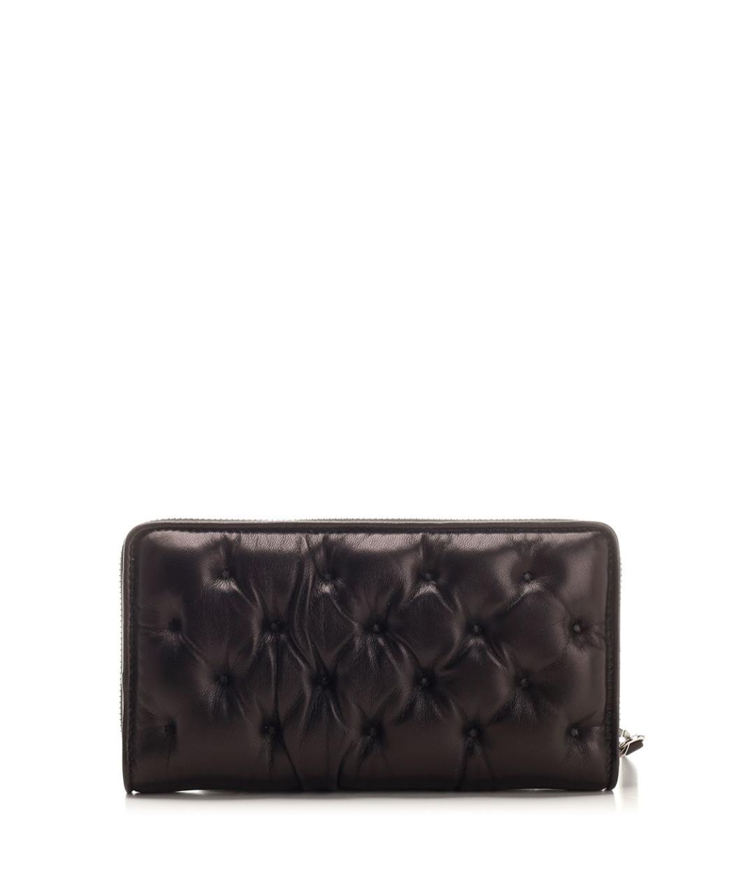 MAISON MARGIELA Черный кожаный кошелек, фото 3