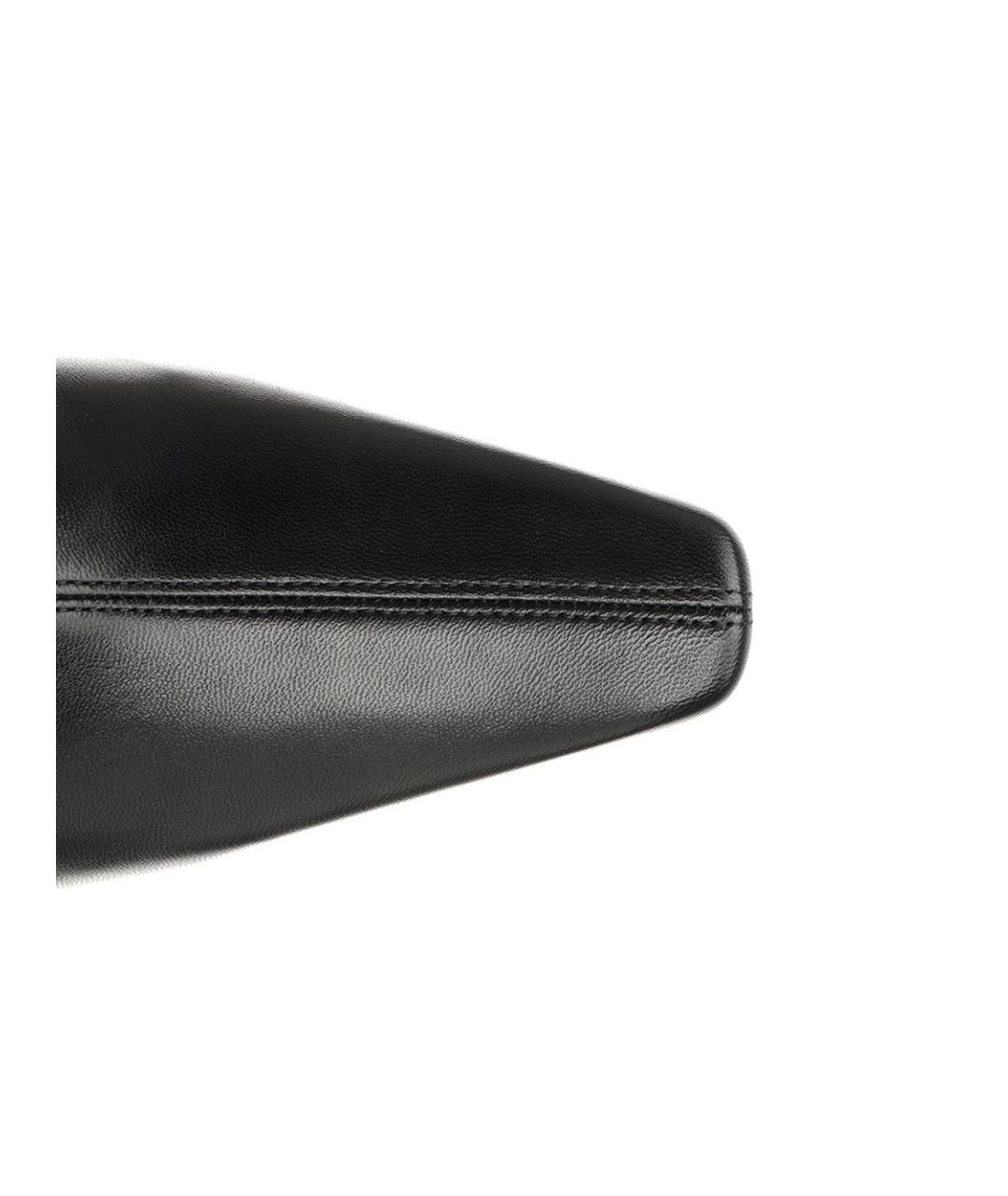 STAUD Черные кожаные сапоги, фото 5